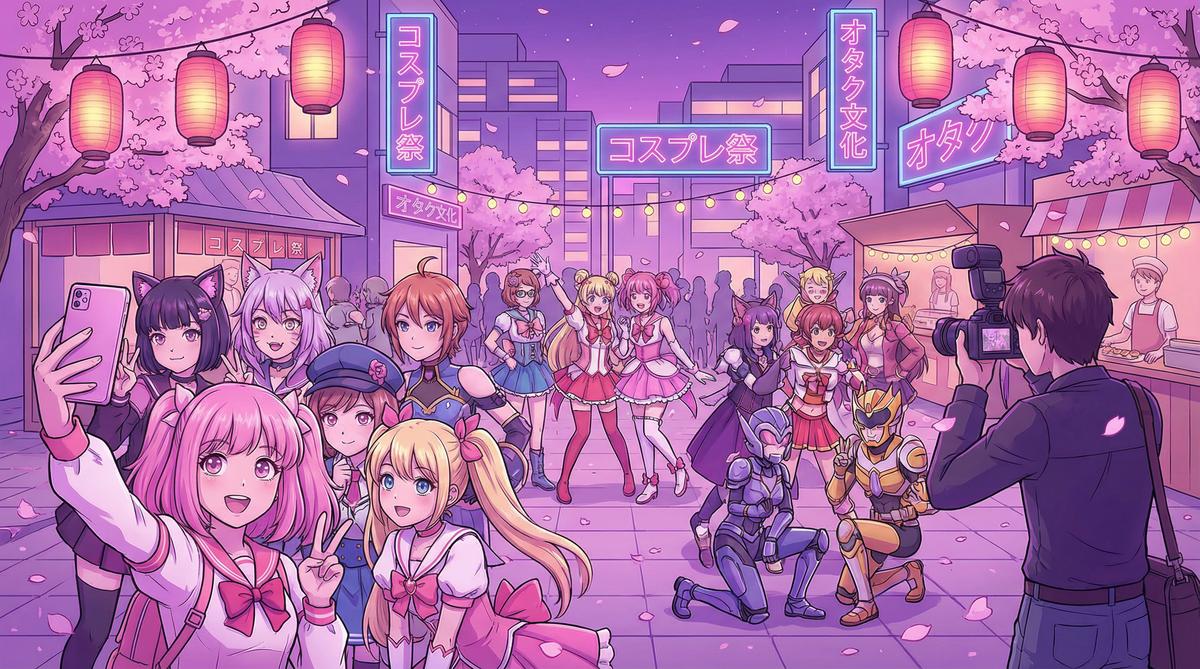 猎奇动漫cosplay社区活动